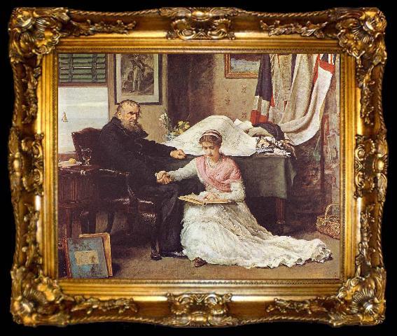 framed  Sir John Everett Millais The North, ta009-2